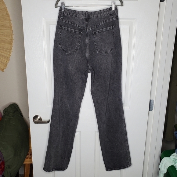 Pacsun Washed Black High Rise Distressed Ripped 90s Boyfriend Jeans - Picture 7 of 11